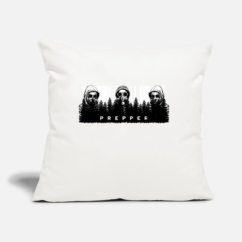 Prepper Code Sofakissenbezug 45 x 45 cm