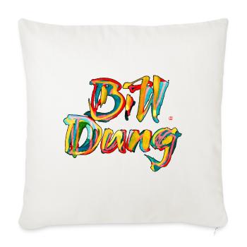 240924 Bill Dung Montage 03 - Sofakissenbezug 45 x 45 cm - Naturweiß  - Vorne
