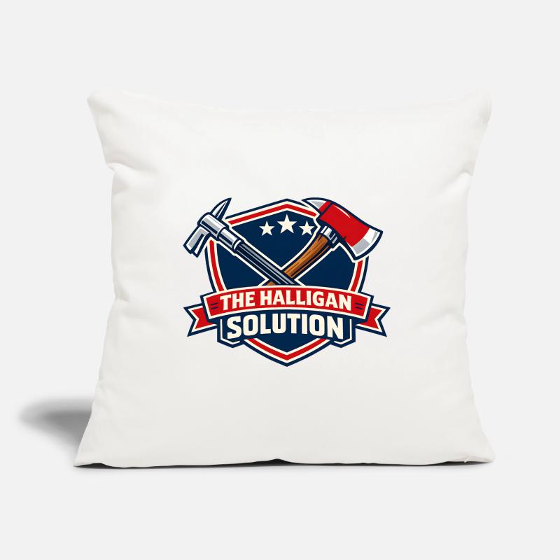 Halligan Solution Shield Graphic Sofa pillowcase 17,3'' x 17,3'' (45 x 45 cm)