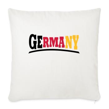 Germany - Sofakissenbezug 45 x 45 cm - Naturweiß  - Vorne
