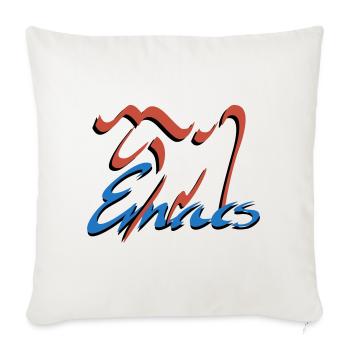 Emacs Programmierung Linux - Sofakissenbezug 45 x 45 cm - Naturweiß  - Vorne
