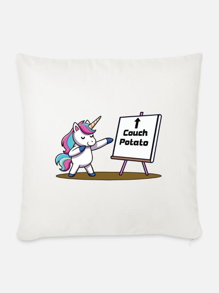 Couch Potato - Sofakissenbezug 45 x 45 cm - Naturweiß 