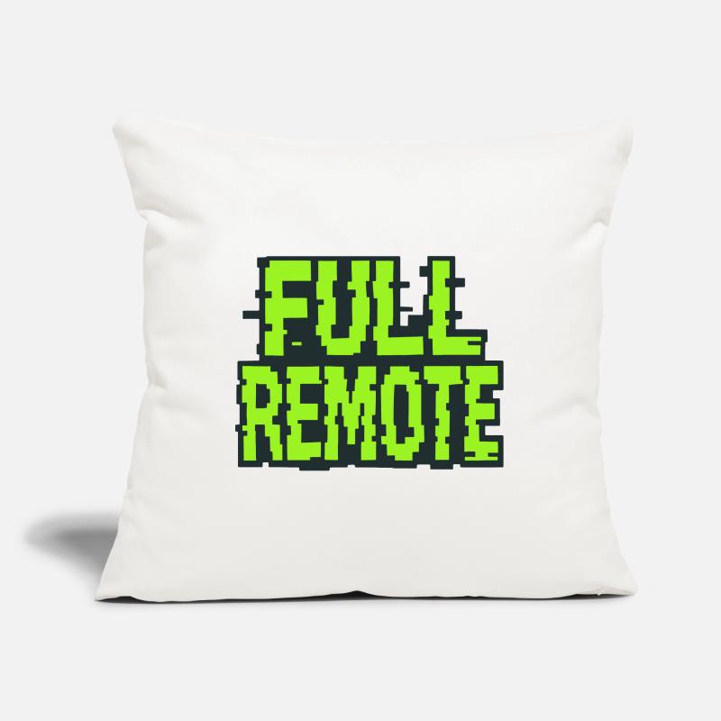 Full Remote: 100% Remote Work Expert Sofa pillowcase 17,3'' x 17,3'' (45 x 45 cm)