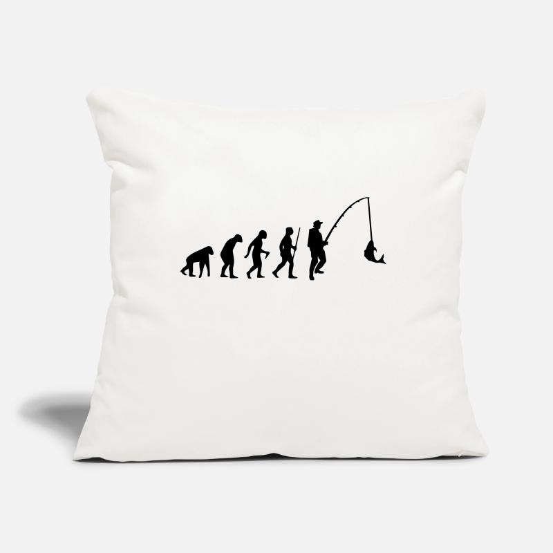 EVOLUTION FISH! Sofa pillowcase 17,3'' x 17,3'' (45 x 45 cm)