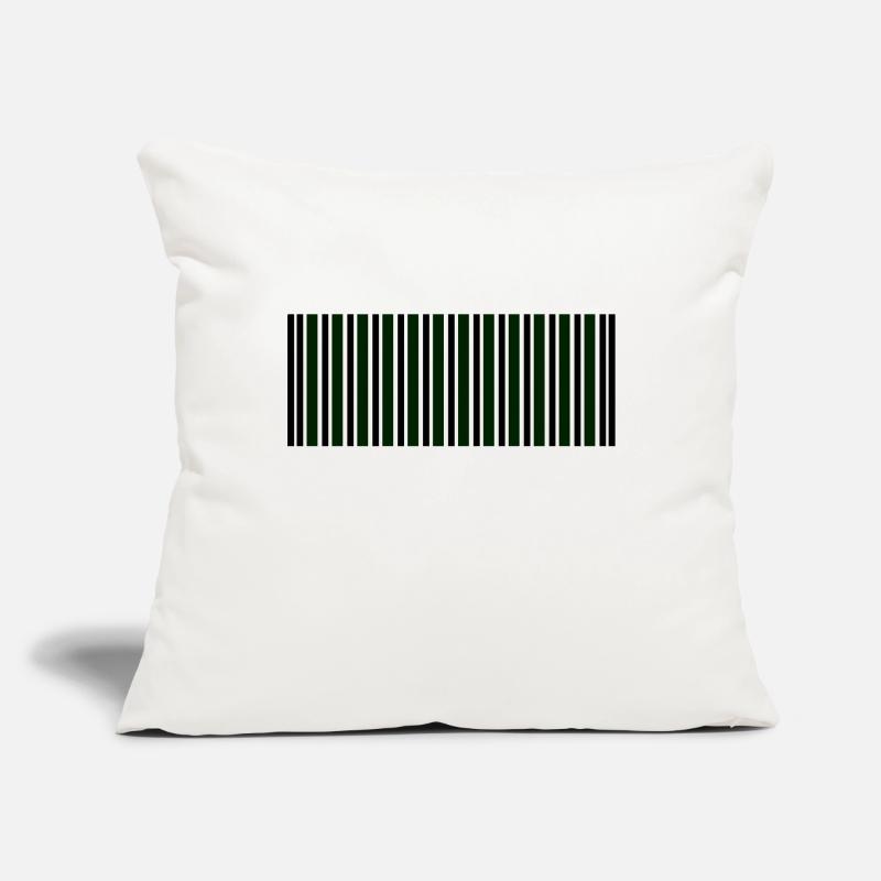 code-barres Housse de coussin décorative 45 x 45 cm