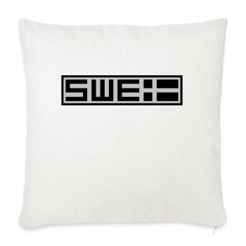 Swedish tactical - Sofa pillowcase 17,3'' x 17,3'' (45 x 45 cm) - natural white - Front