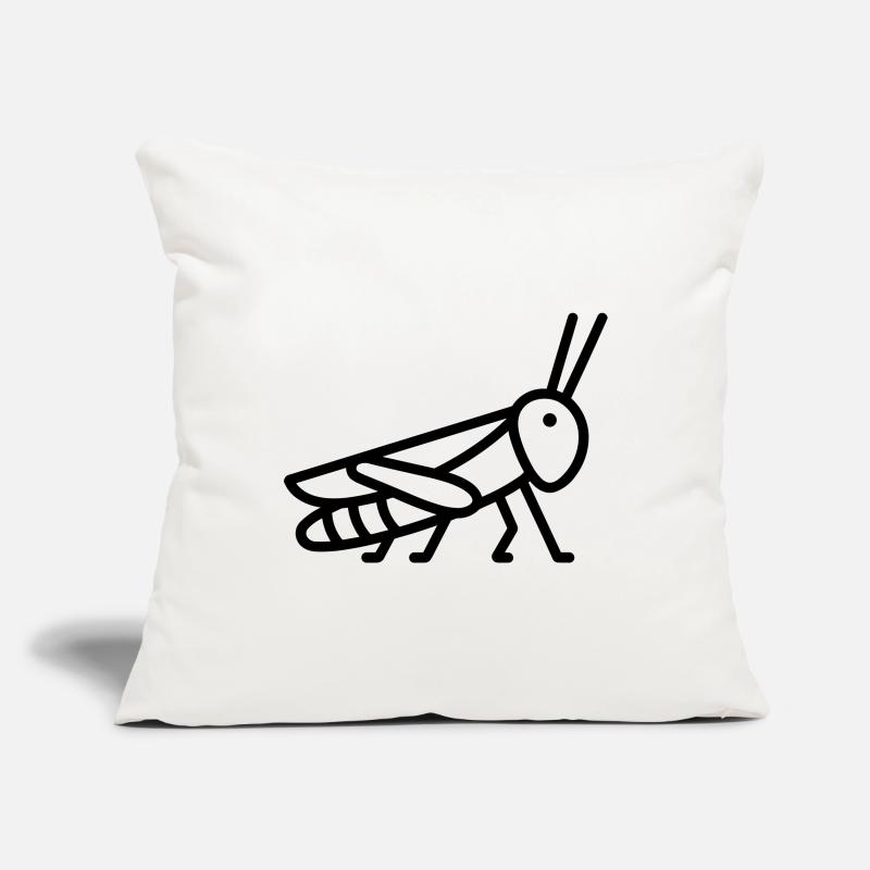 grasshopper Sofa pillowcase 17,3'' x 17,3'' (45 x 45 cm)