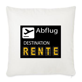 RENTE - Sofakissenbezug 45 x 45 cm - Naturweiß  - Vorne