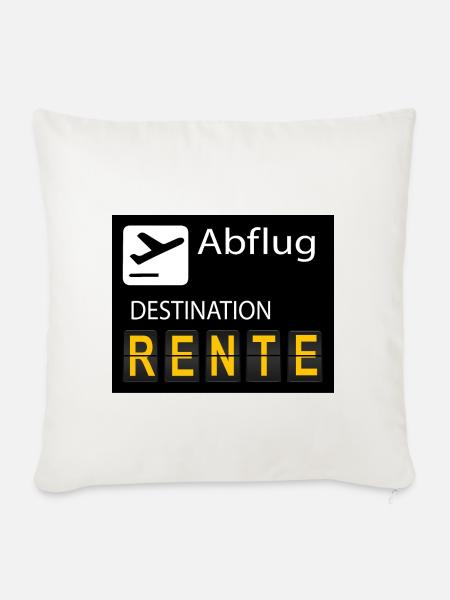 RENTE - Sofakissenbezug 45 x 45 cm - Naturweiß 