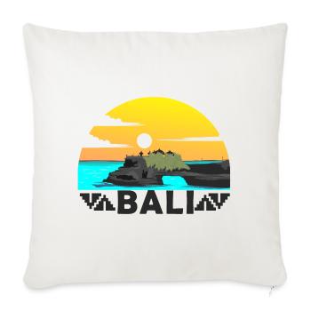 Bali - Sofa pillowcase 17,3'' x 17,3'' (45 x 45 cm) - natural white - Front