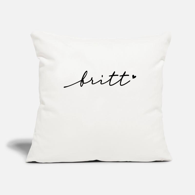 Britt Cursive Name Sofa pillowcase 17,3'' x 17,3'' (45 x 45 cm)