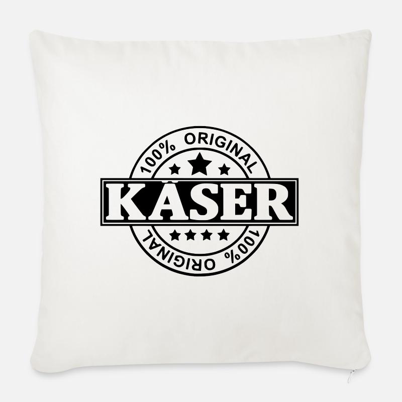 Käser - Sofakissenbezug 45 x 45 cm - Naturweiß 