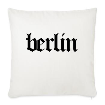 Berlin Germany Capital T-Shirt Hoodie - Sofa pillowcase 17,3'' x 17,3'' (45 x 45 cm) - natural white - Front