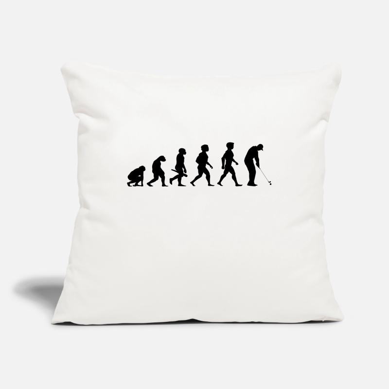 Evolution Golf Golfer Golfer Golf Course Sofa pillowcase 17,3'' x 17,3'' (45 x 45 cm)