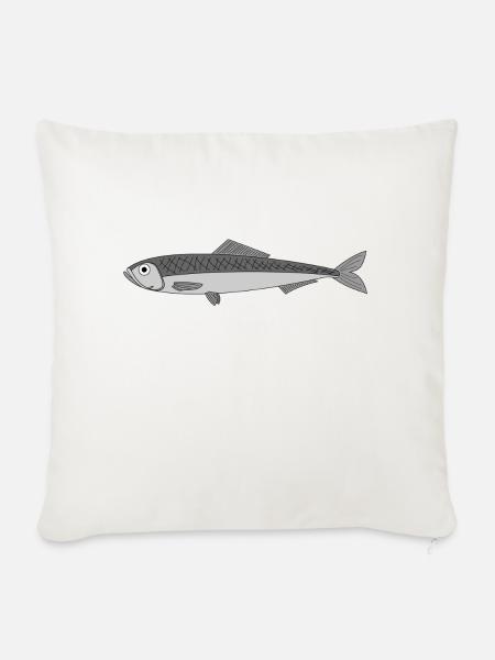 Hering - Sofakissenbezug 45 x 45 cm - Naturweiß 