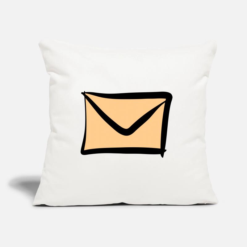 Letter / Envelope icon. Post / E-Mail. Sofa pillowcase 17,3'' x 17,3'' (45 x 45 cm)