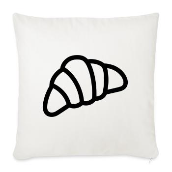 crescent - Sofa pillowcase 17,3'' x 17,3'' (45 x 45 cm) - natural white - Front