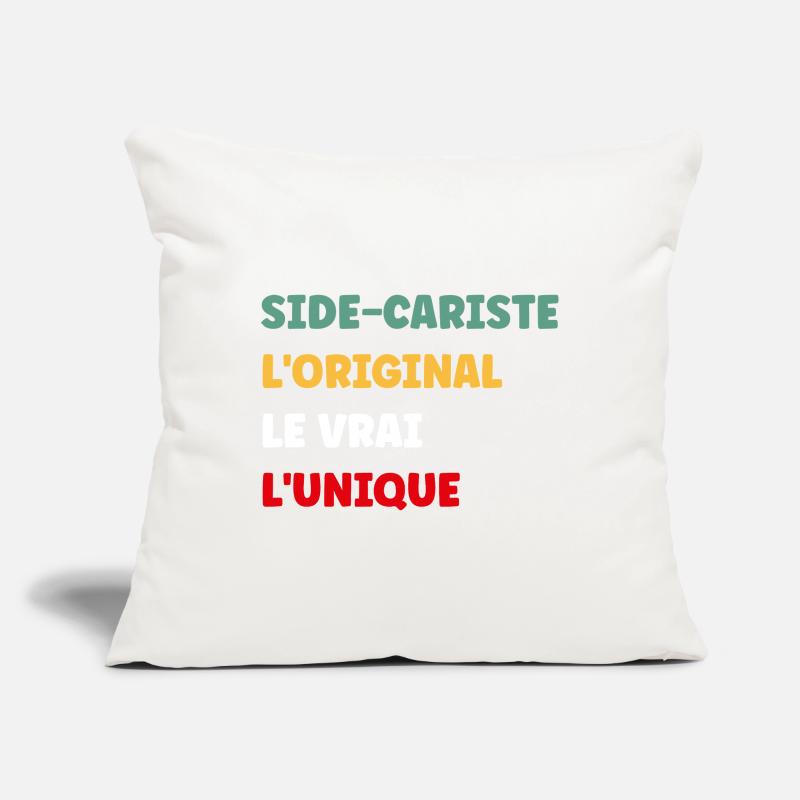 Sidecar Operator Original The True Unique Sofa pillowcase 17,3'' x 17,3'' (45 x 45 cm)