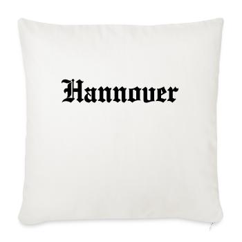 Hannover - Sofakissenbezug 45 x 45 cm - Naturweiß  - Vorne