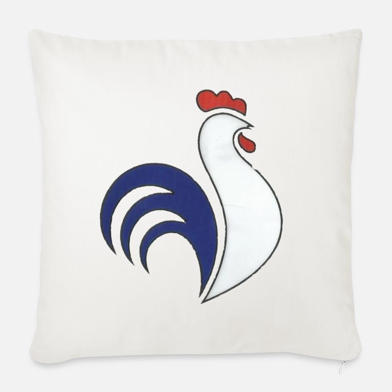 Sport - Sofakissenbezug 45 x 45 cm - Naturweiß