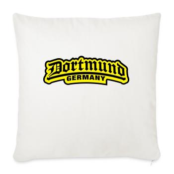 dortmund_germany_1_f2 - Housse de coussin décorative 45 x 45 cm - blanc nature - Devant
