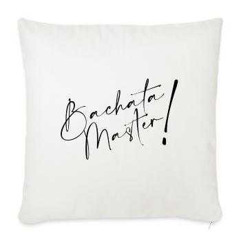 Bachata - Sofakissenbezug 45 x 45 cm - Naturweiß  - Vorne