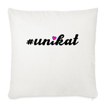 Unique - Sofa pillowcase 17,3'' x 17,3'' (45 x 45 cm) - natural white - Front
