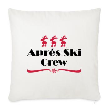 Après-ski - Sofa pillowcase 17,3'' x 17,3'' (45 x 45 cm) - natural white - Front