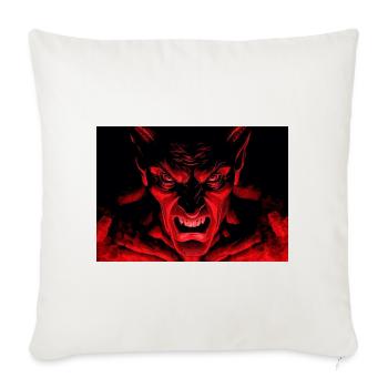 The Devil - Sofa pillowcase 17,3'' x 17,3'' (45 x 45 cm) - natural white - Front