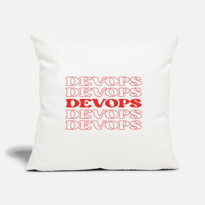 Devops Developer Operations Engineer Devops Sofa pillowcase 17,3'' x 17,3'' (45 x 45 cm)
