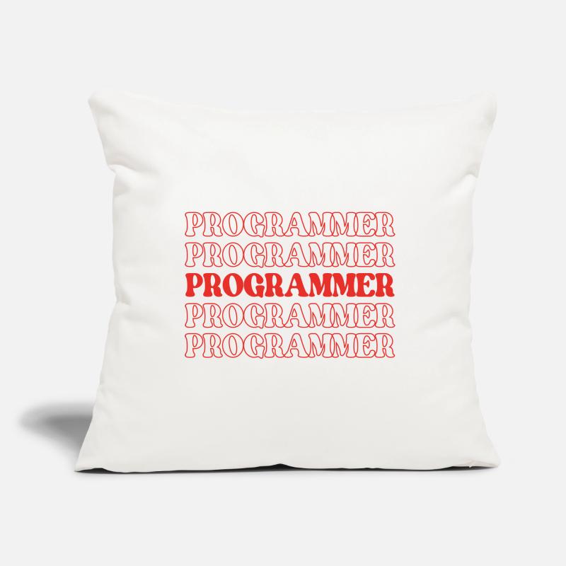 Programmierer, Programmierer, Entwickler, Programmierer, Software-Ingenieur Sofakissenbezug 45 x 45 cm