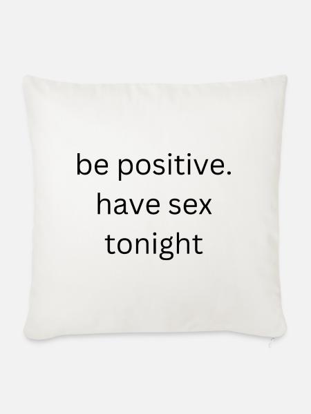 bepositive - Sofakissenbezug 45 x 45 cm - Naturweiß