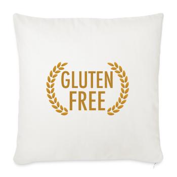 Gluten Free - Sofa pillowcase 17,3'' x 17,3'' (45 x 45 cm) - natural white - Front