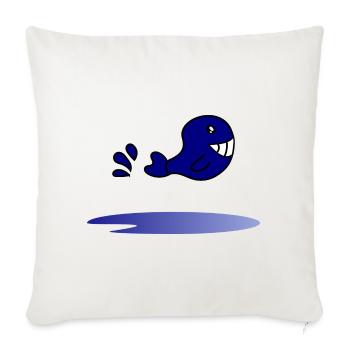 HOLIDAY. HAPPY HOLIDAYS. MISTRESS. MASTER. TEACHER - Sofa pillowcase 17,3'' x 17,3'' (45 x 45 cm) - natural white - Front