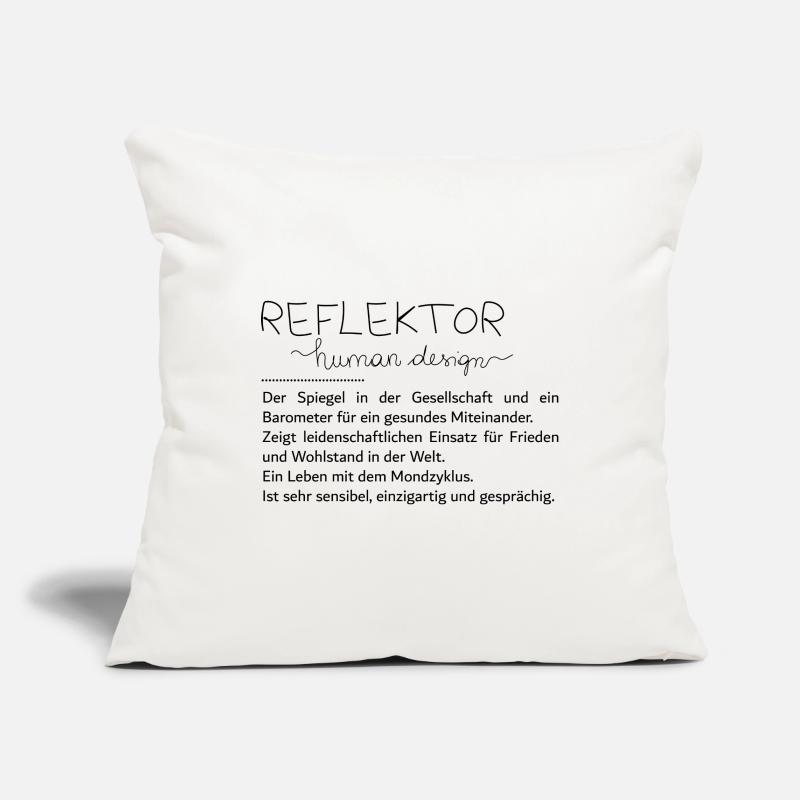 Du bist ein Reflektor Sofakissenbezug 45 x 45 cm