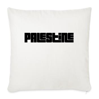 Palestine - Sofa pillowcase 17,3'' x 17,3'' (45 x 45 cm) - natural white - Front