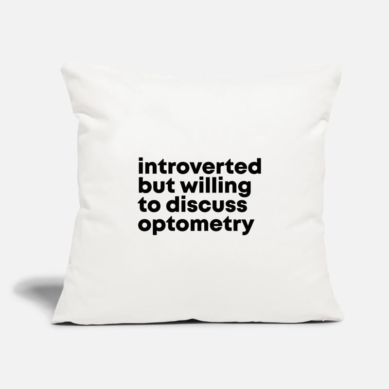 Optometry Sofa pillowcase 17,3'' x 17,3'' (45 x 45 cm)