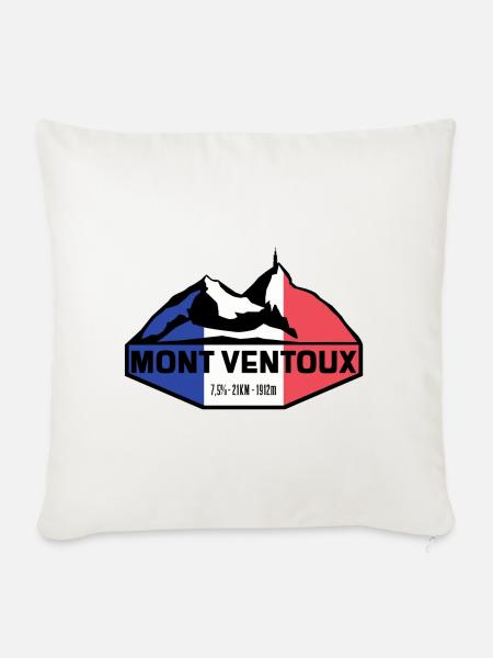 Mont Ventoux Slim France Edition - Sofakissenbezug 45 x 45 cm - Naturweiß 
