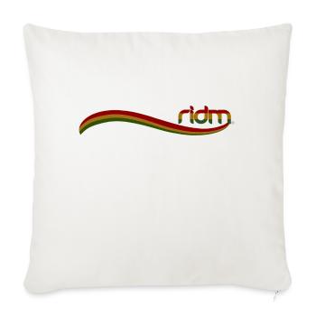 ridm flag - Sofakissenbezug 45 x 45 cm - Naturweiß  - Vorne