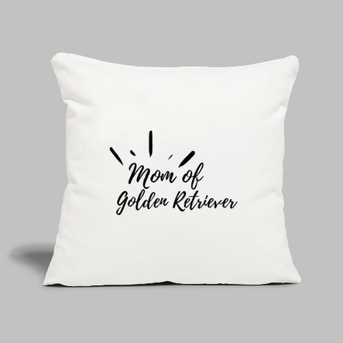 mom of golden retriever - Sofakissenbezug 45 x 45 cm