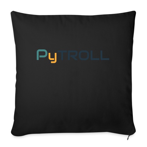 pytroll1retrolight path - Sofa pillowcase 17,3'' x 17,3'' (45 x 45 cm)