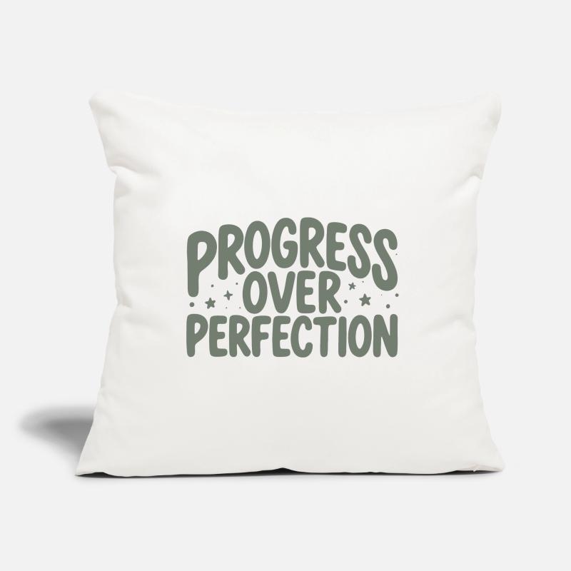 Comptage des progrès | Motivation Housse de coussin décorative 45 x 45 cm