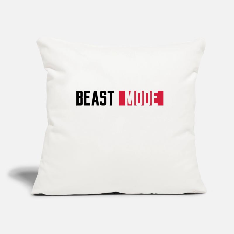 logo monster mode on switch beast button switch Sofa pillowcase 17,3'' x 17,3'' (45 x 45 cm)
