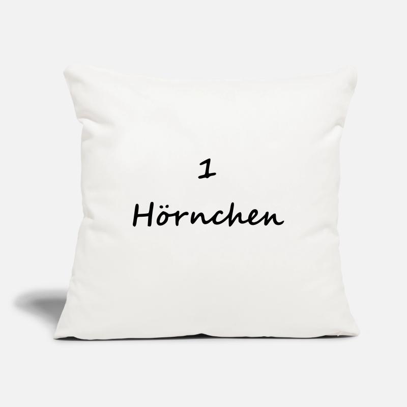 1 hörnchen ein horn hornchen eins eichhörnchen Sofakissenbezug 45 x 45 cm