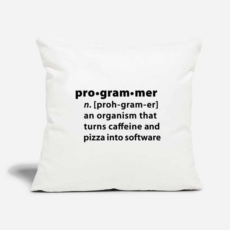 Programmdefinition - die Definition Programmer Sofakissenbezug 45 x 45 cm