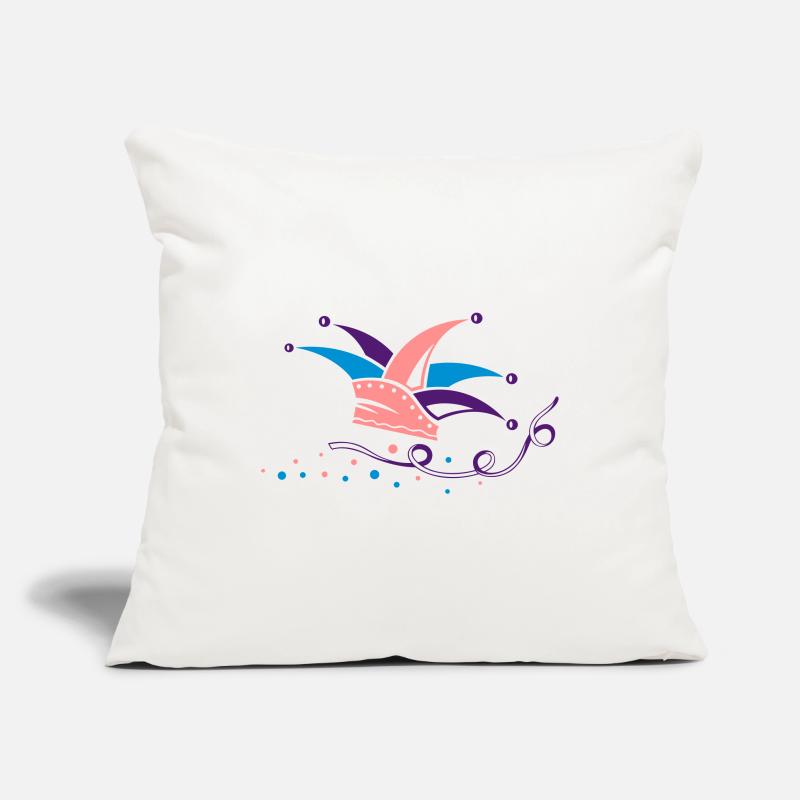 Fool’s Cap Fool’s Hat Carnaval Carnaval Housse de coussin décorative 45 x 45 cm