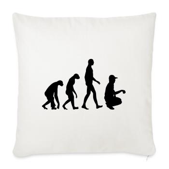Petanque / Boules / Sport / Game / Pastis - Sofa pillowcase 17,3'' x 17,3'' (45 x 45 cm) - natural white - Front