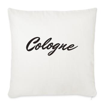 Cologne - Housse de coussin décorative 45 x 45 cm - blanc nature - Devant