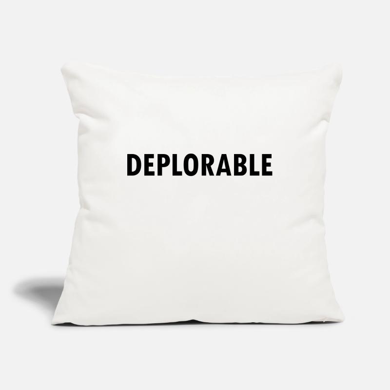 Deplorable Sofa pillowcase 17,3'' x 17,3'' (45 x 45 cm)