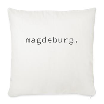 magdeburg. - Sofakissenbezug 45 x 45 cm - Naturweiß  - Vorne